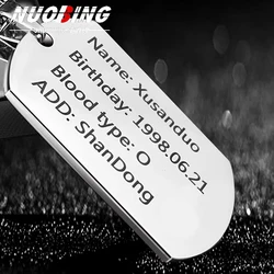 Fashion Custom Keychain Personalized Keychain Name Phone Number Gift for Anti-lost Keyring Keychain Accessories