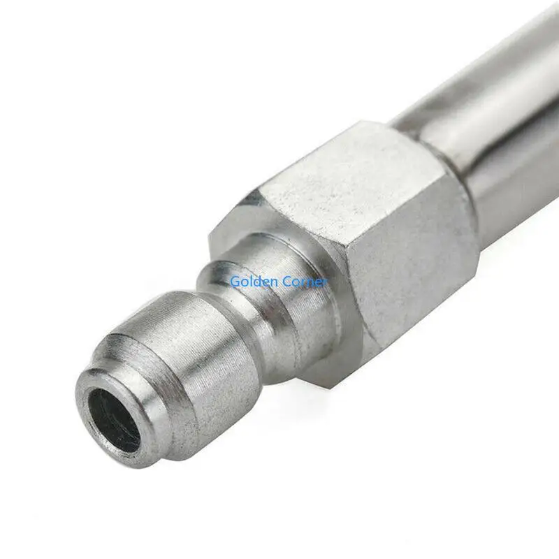 

E15D Pressure Washer Sand Wet Blasting Nozzle 1/4Inch Quick for Garden Irrigation Watering Car Clean