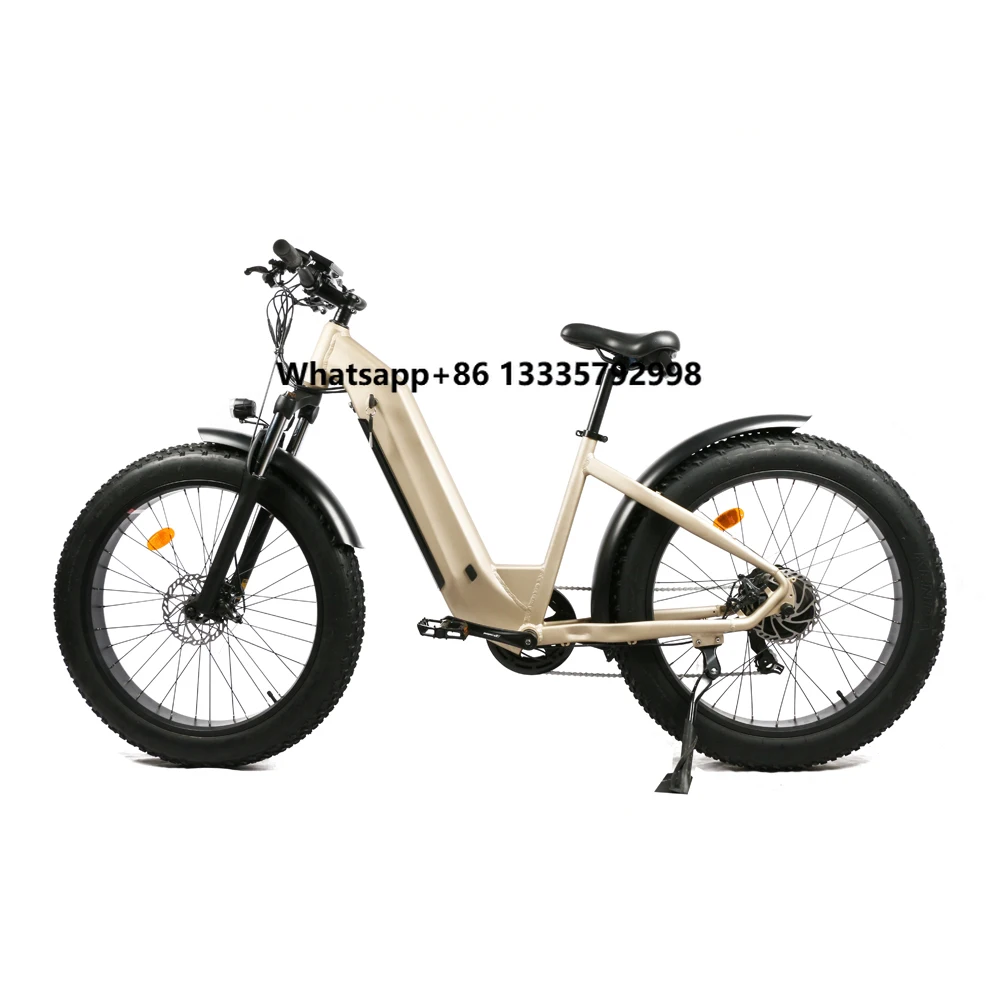 

High Quality E-bike Full Suspension Powerful Electric Bikes With 48V 1000w Mid Drive Hidden Battery Mountain Electric Bike