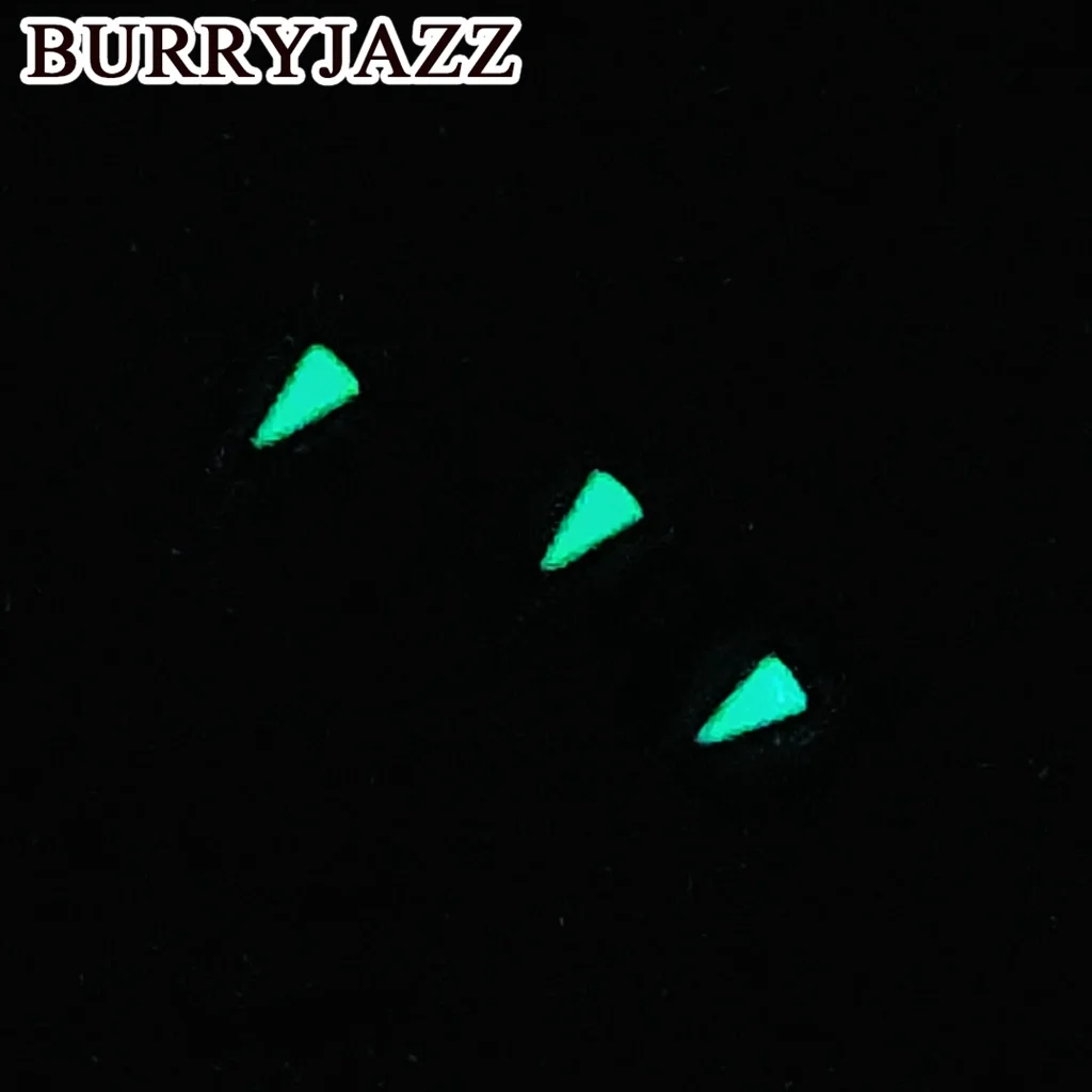 BURRYJAZZ NH35 NH36 NH38 7S26 7S36 4R35 4R36 Watch Hands Silver Gold Black Green Blue Red Yellow Orange Hands Green Luminous