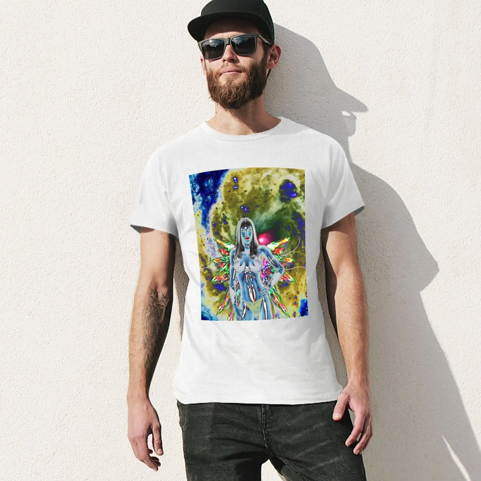 Goddess of the Stars T-Shirt tops blacks fitted t shirts for men image 3