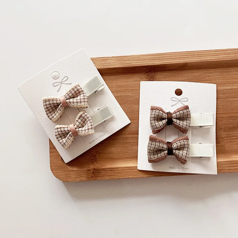 k-beauty-зажимы-для-челки-тканевые-закрытые-клетчатые-бантики-хлопковая-подкладка-без-свинца-для-маленьких-девочек-школьные-безопасные-аксессуары-для-волос-двойная-упаковка