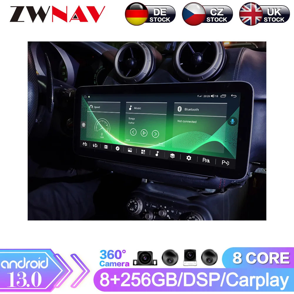 

12.3 Inch Android Car Radio For Ferrari California 2009-2018 Navigation GPS Original Car Functions Auto Accessoires WIFI Carplay