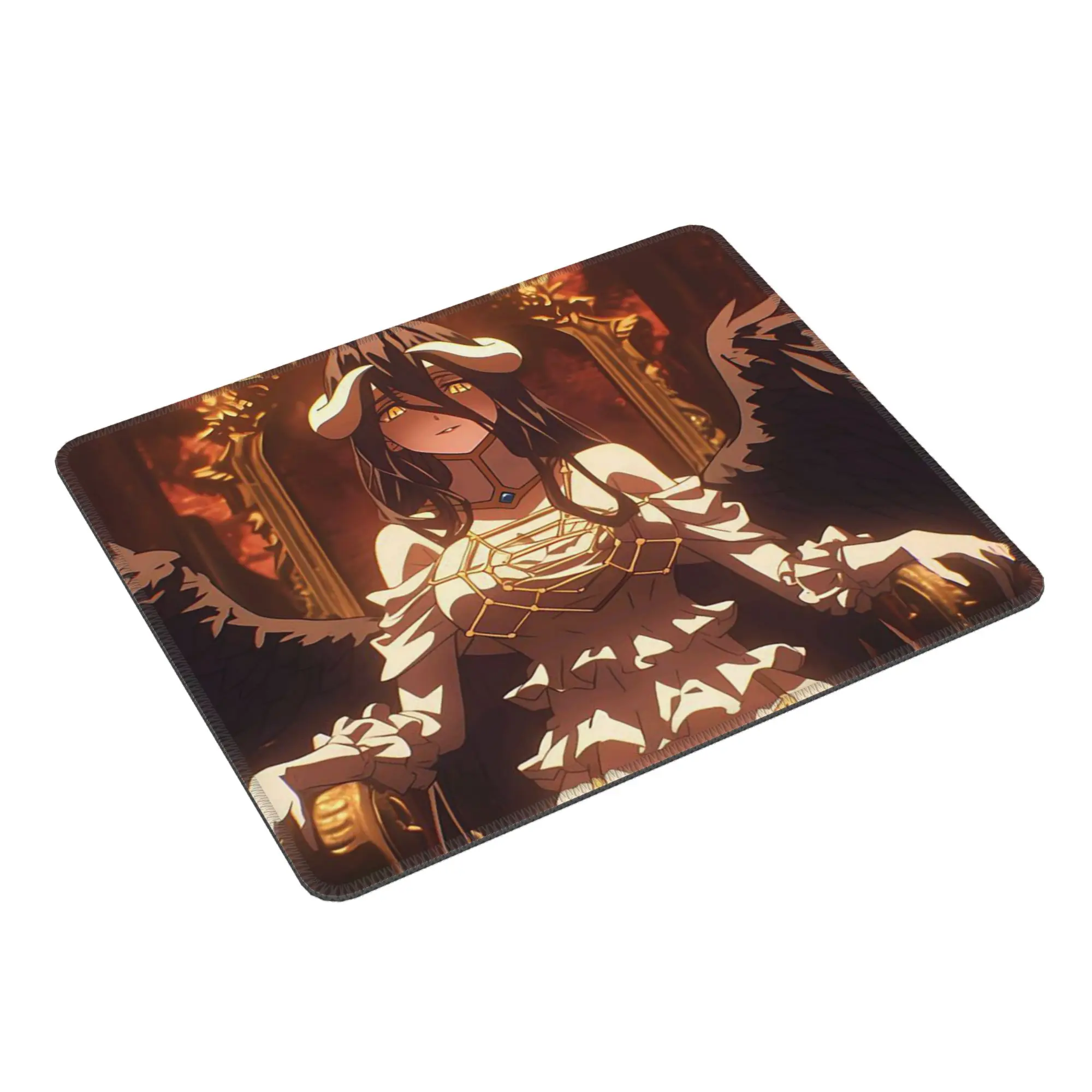Adventure Anime Albedo Overlord Mouse Pad Computer Keyboard Mouse Mat Gaming PC Laptop Desk Mat Office Accessories Table Mats