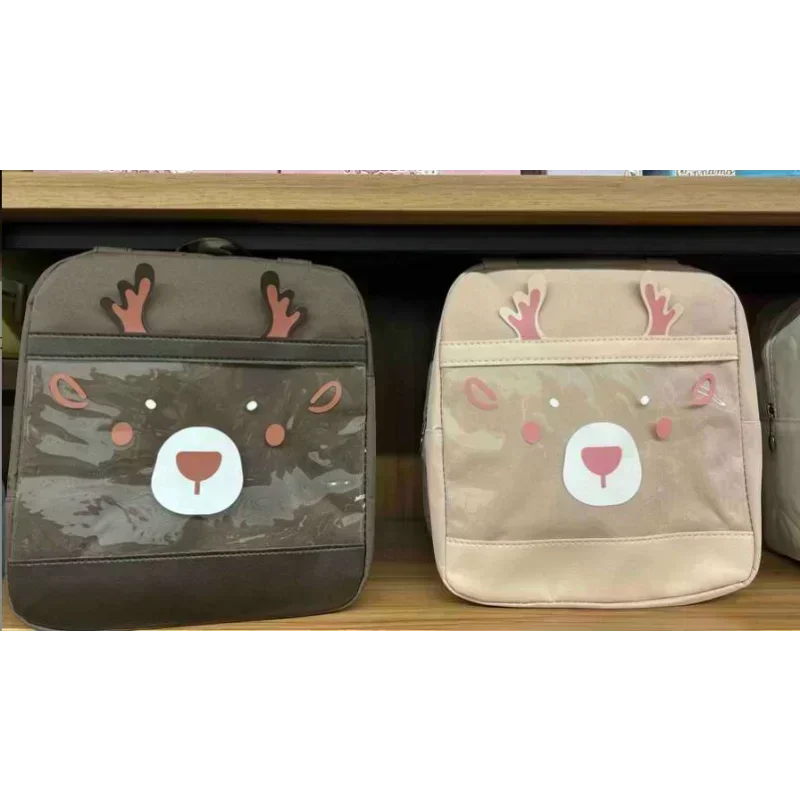 

New Baby Lunch Bag Insulated Bag Cartoon Lock, Fresh Insulated Lunch Bag Cooler Bento Bag Dinner Container Oxford Cloth Handbag