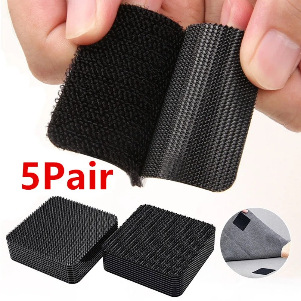 

Car Carpet Tapes Multi-Purpose Non-Slip Adhesive Fastener Stickers for Floor Sofa Mats Invisible Fixed Retention Holders Grips