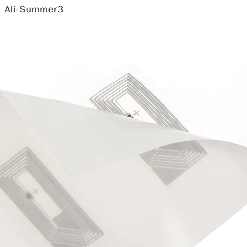 10 Pz Chip NFC Ntag213 Adesivo Intarsio Bagnato 11x21MM 13.56 MHz Etichetta RFID Tag 213 Etichetta Anti-contraffazione Etichetta Elettronica