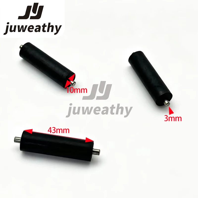 10Pc For Allwin Konica 512 Print Head KM512 Rubber Pinch Roller for Human Xuli Yaselan Flora Printer Paper Pressure Roller Wheel