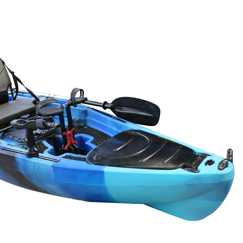 

10-футовый рыболовный каяк с педальным приводом и сиденьем для одного человека