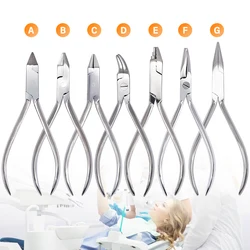 Dental Orthodontic Plier Distal End Cutter Plier Stainless Steel Ligature Cutter Band Removing Forcep Dentistry Operation Tool