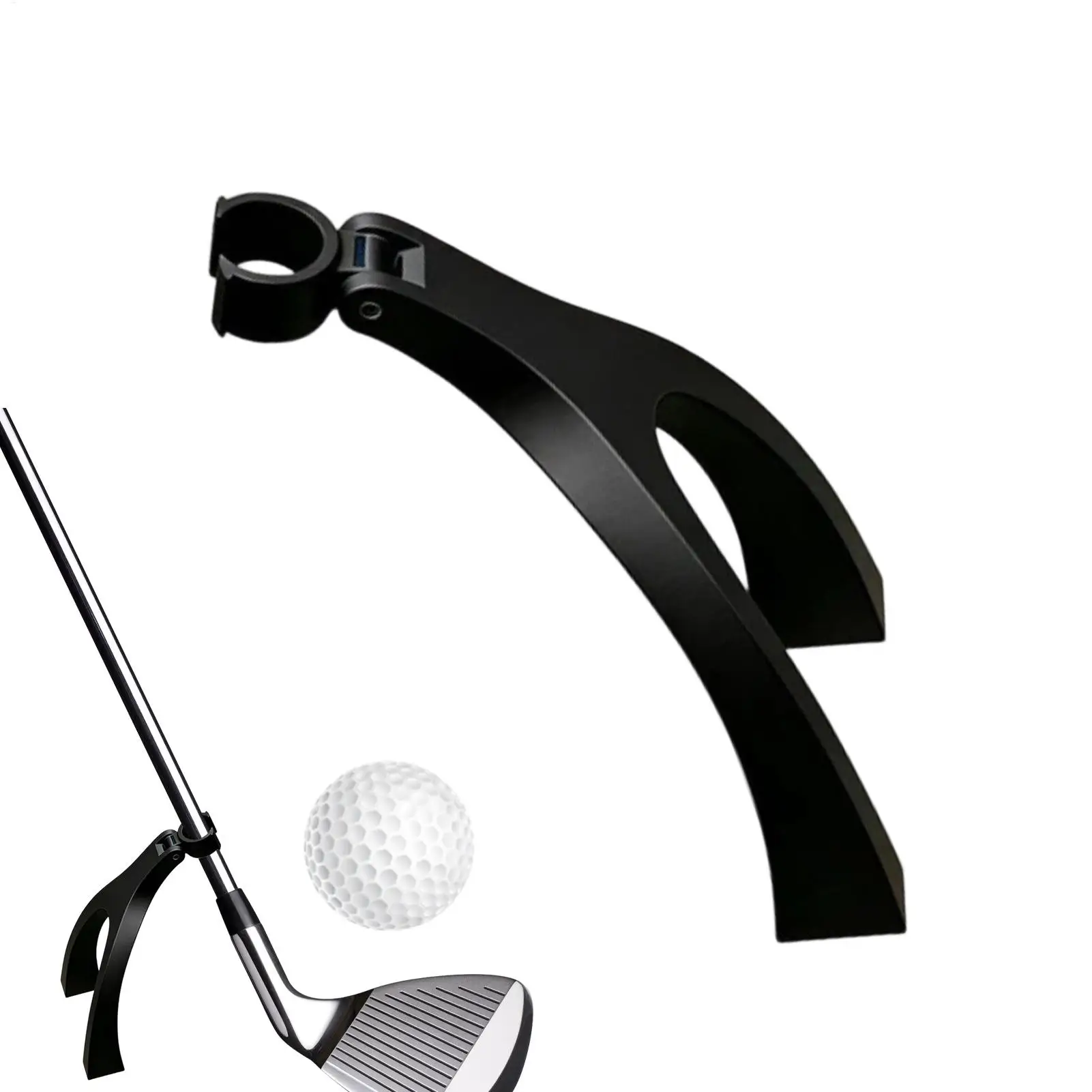 3D Printed Lightweight Stable Visible Golf Club Holder Stand Portable Golf Club Support Rack for Men Women Adults Golf Beginners