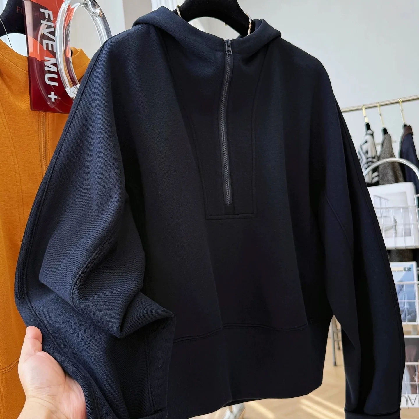 

Плюс размер, осенне-зимняя утолщенная толстовка на флисовой подкладке, женская повседневная теплая свободная толстовка, куртка на молнии, женские топы