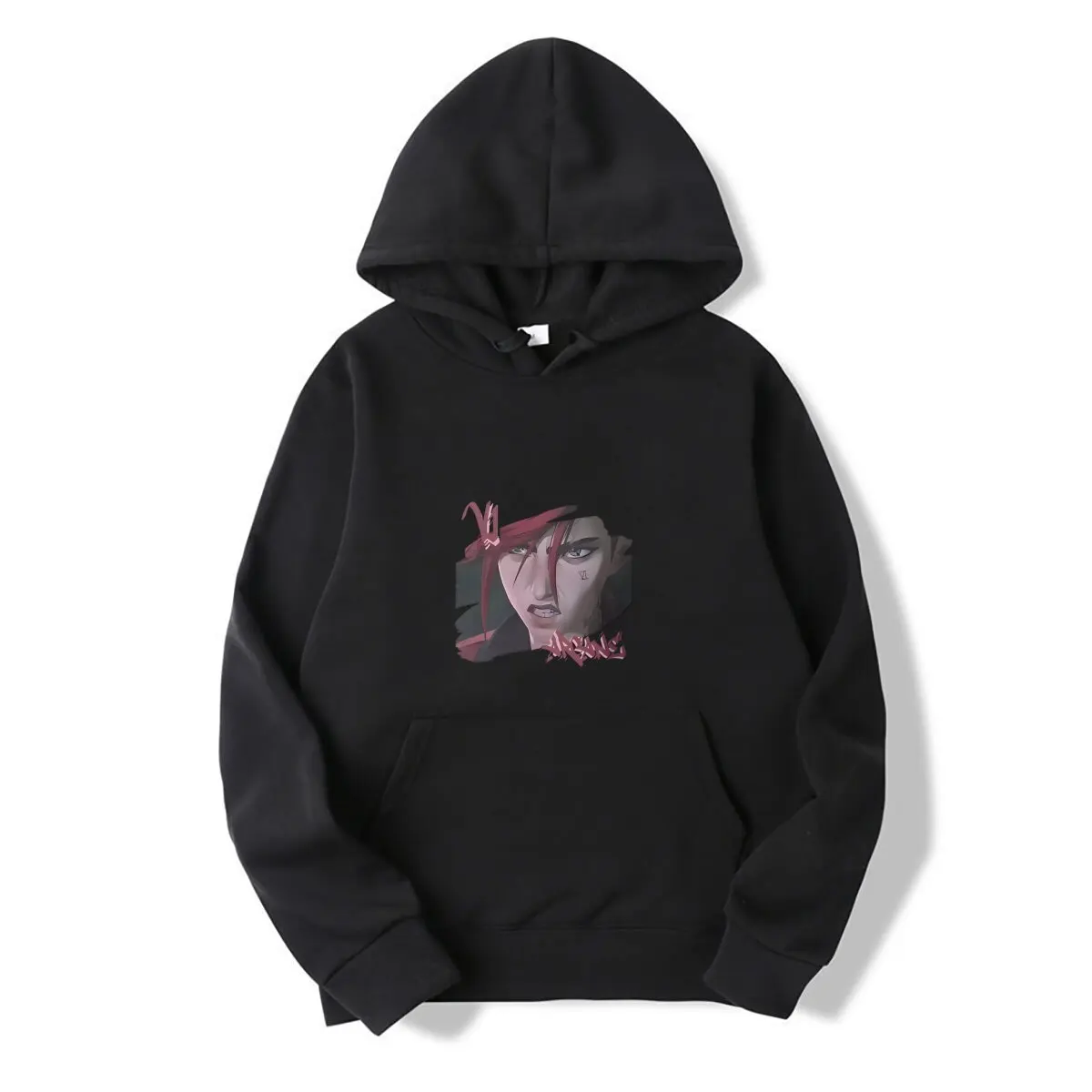 Arcane Vi Hooded sweatshirt 100% Cotton Vi Arcane League Heimerdinger League Arcane