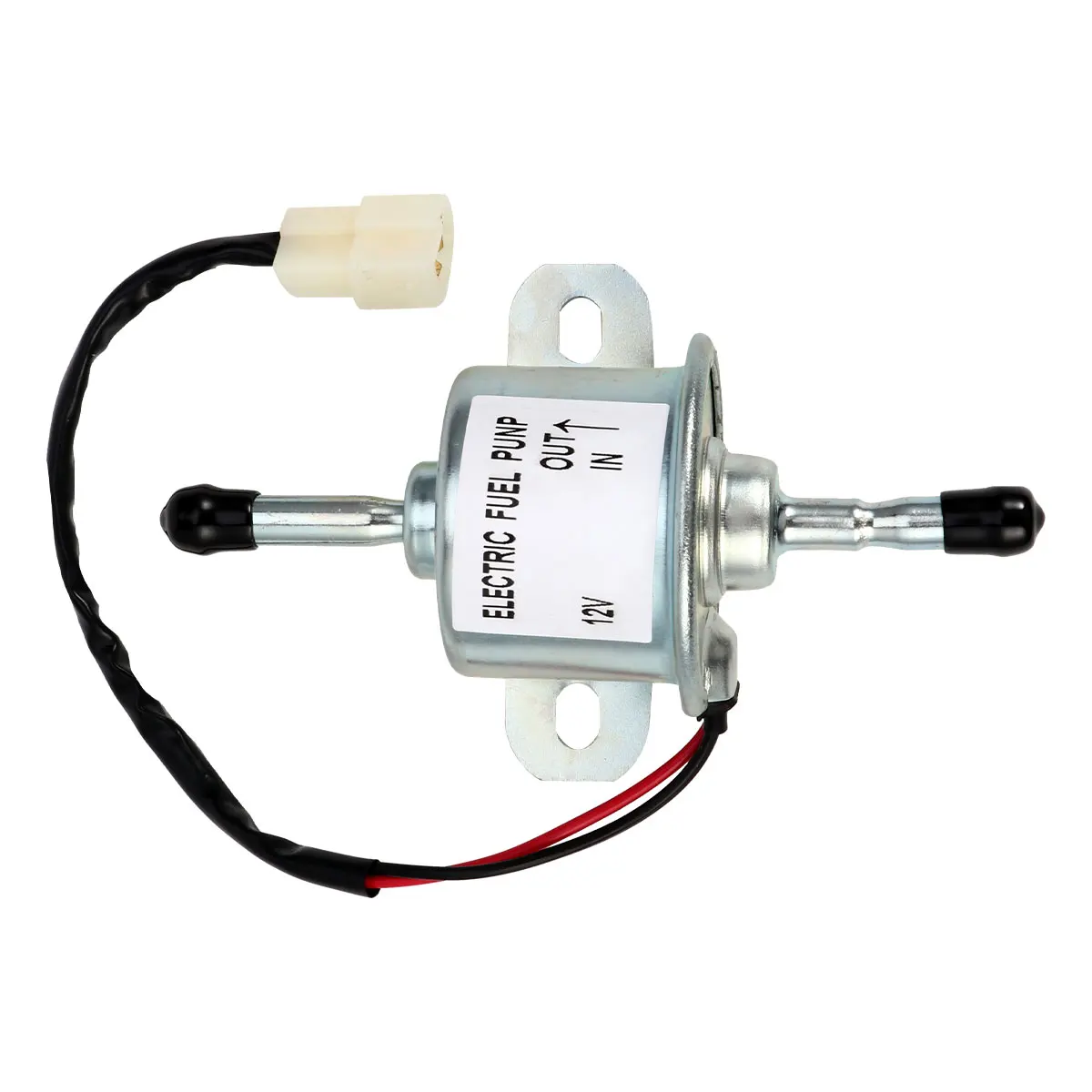 

1Pcs 12V Fuel Pump Aluminum Alloy Professional Car Replacement Petrol Fuel Delivery Pump for Smooth Stable Vehicle Operation