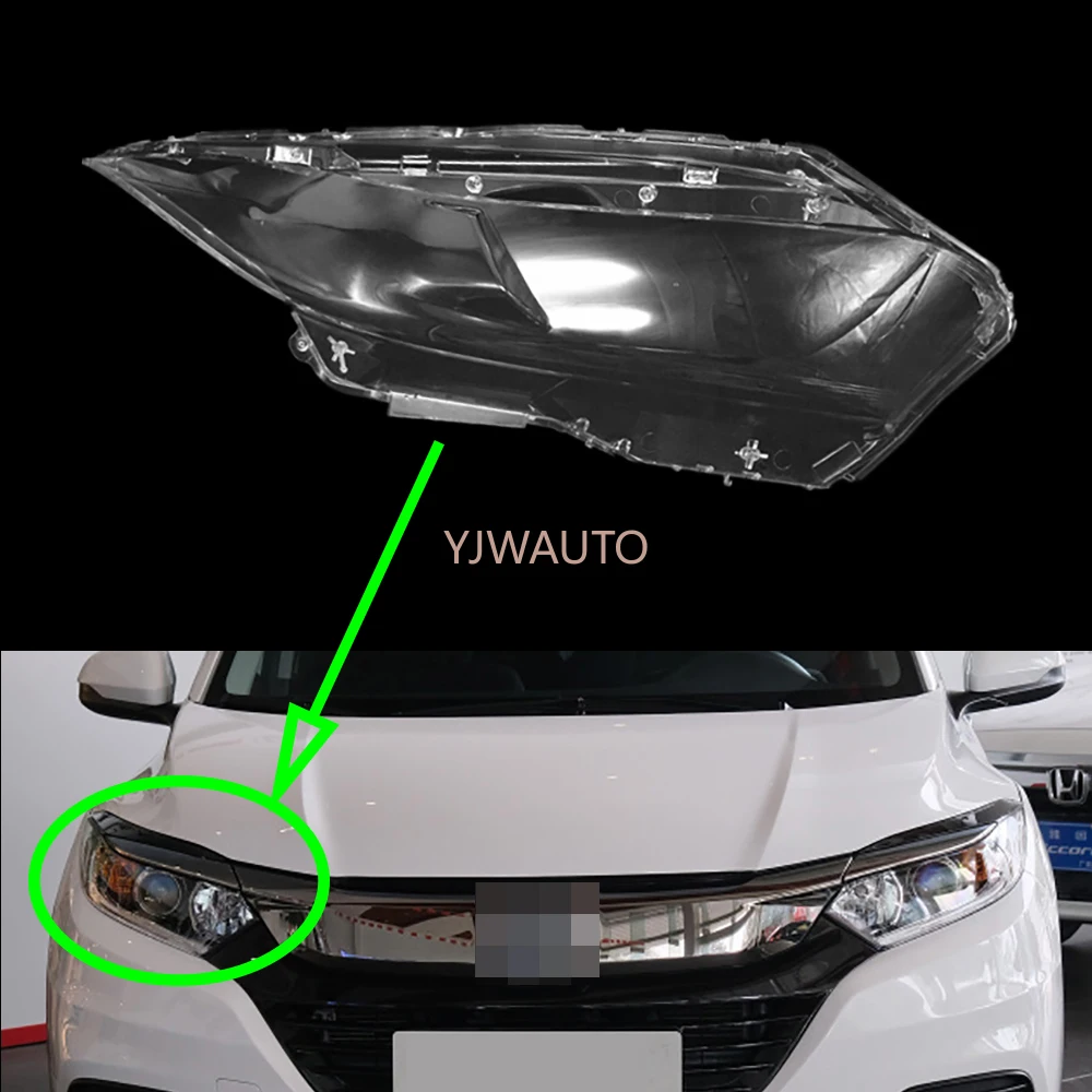 Headlamp Lens For Honda VEZEL 2019 2020 Car Headlight Cover Glass Replacement Car Front Lamp Auto Shell