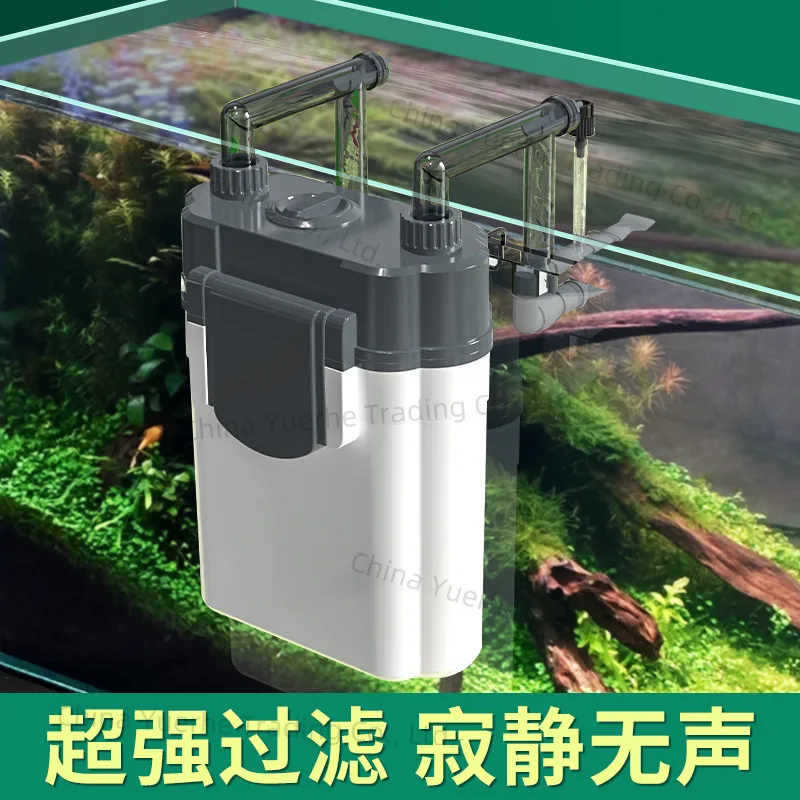 

Фильтр для аквариума Настенное ведро для фильтра Внешнее ведро для фильтра Маленькое сверхтихое внешнее усиление кислорода