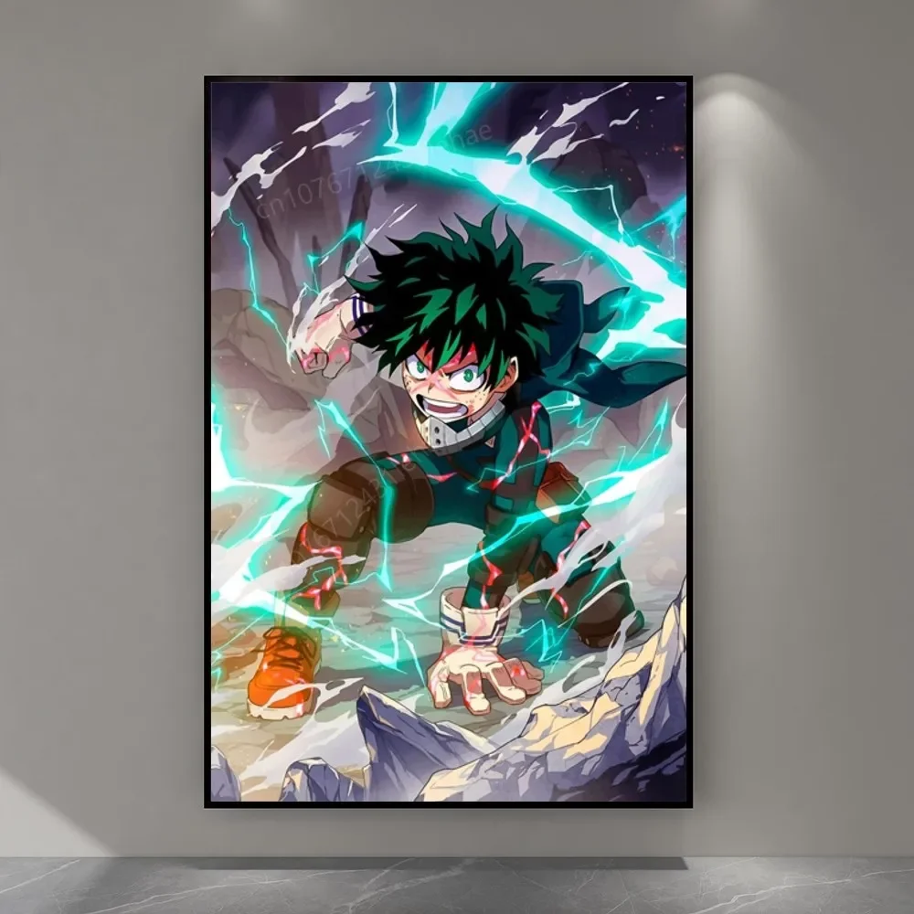 Japan Anime My Hero Academia Poster Paper Print Home Living Room Bedroom Entrance Bar Restaurant Cafe Art Painting Decoration