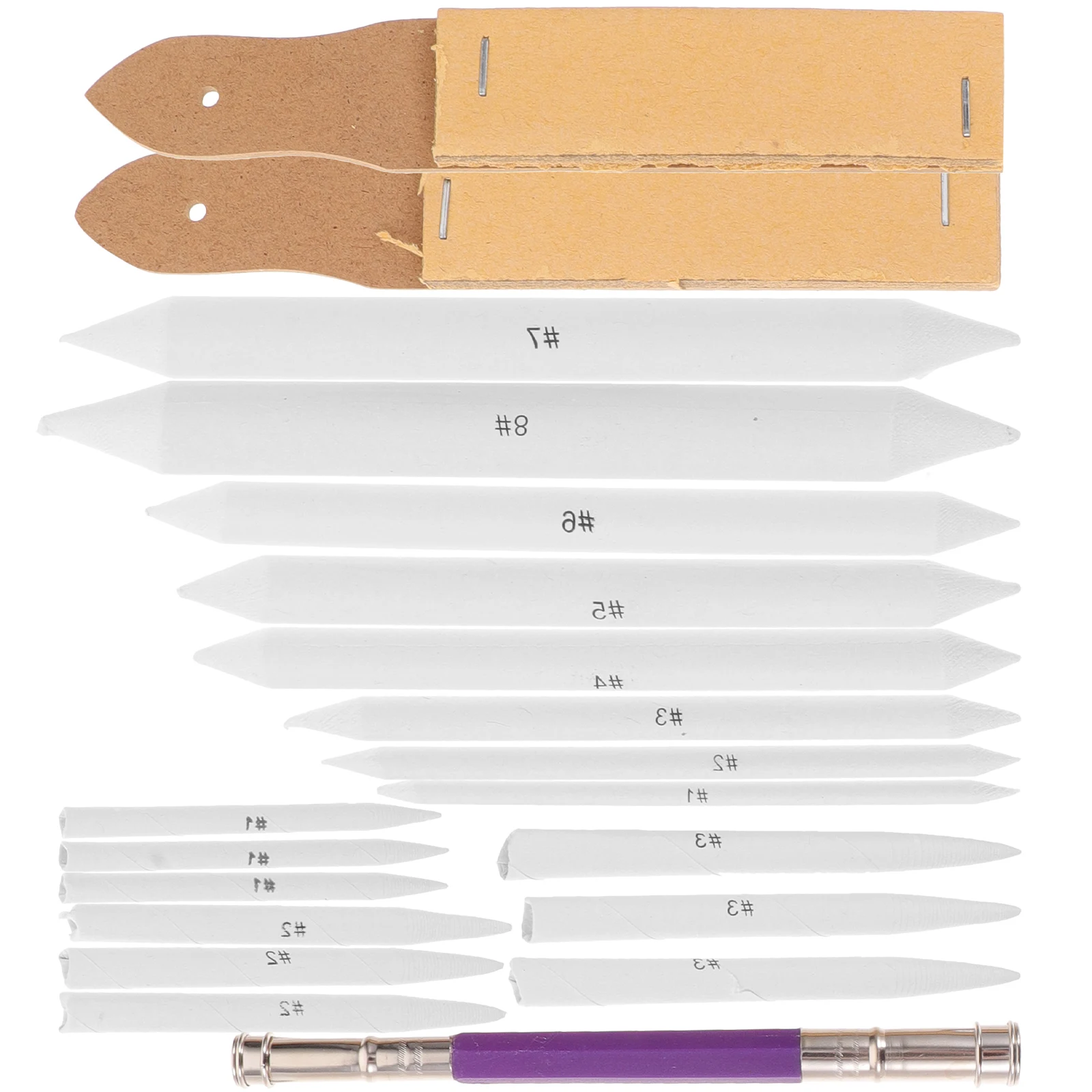 

Charcoal Drawing Tools Sketch Pencils Blending Stumps Student S paper Tools Painting Lightweight Durable Practical Easy