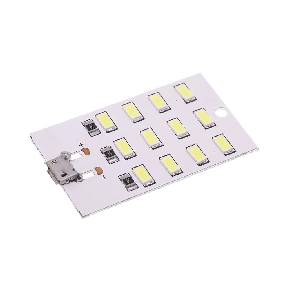 مصباح طوارئ محمول USB ، لوحة إضاءة LED بيضاء ، مصباح USB محمول ، جودة عالية ، SMD ، 5 فولت ، 430mA ~ 470mA