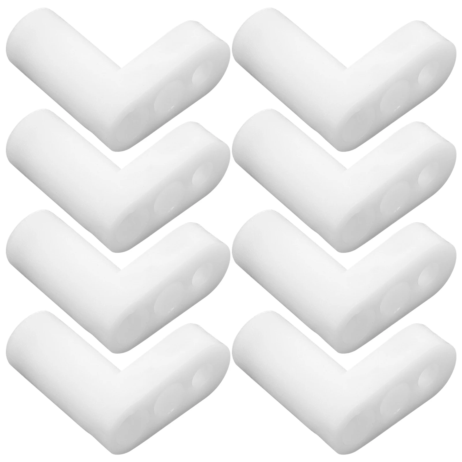 

50 set L Shape White Plastic Pcb Standoffs Screws Insulated Secure Mounting Feet Hardware Fix Support For Circuit