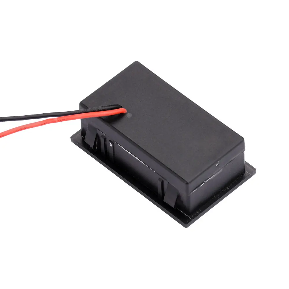 0.56 Inch Waterproof DC 4.5-30V Digital Voltmeter Voltage Panel Meter Red/Blue/Green/White For  Electromobile Motorcycle Car