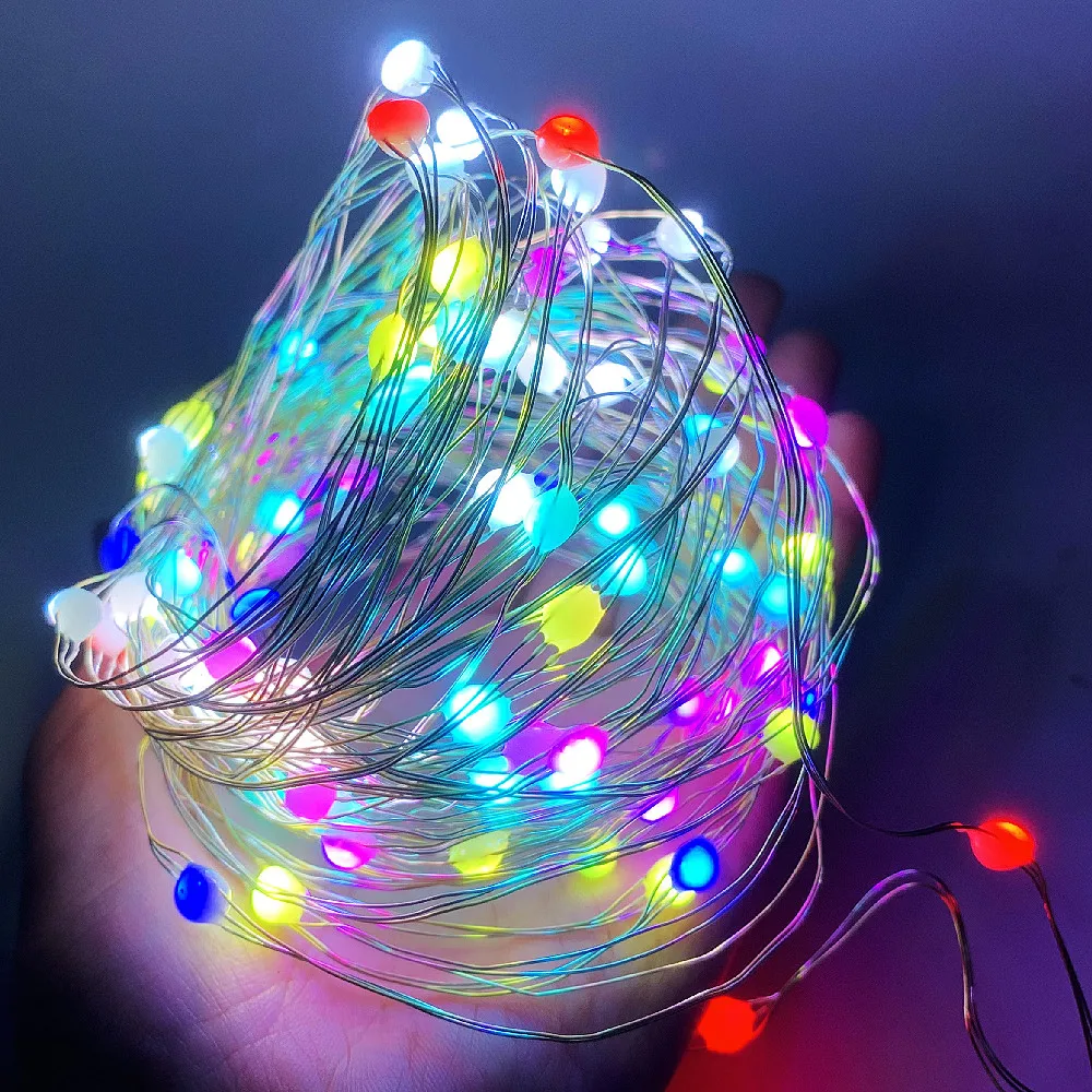 

СВЕТОДИОДНАЯ Гирлянда WS2812B RGB с USB, праздничный светильник на Рождество и день рождения s WS2812, индивидуальное украшение с индивидуальной адресацией цвета мечты, светильник м