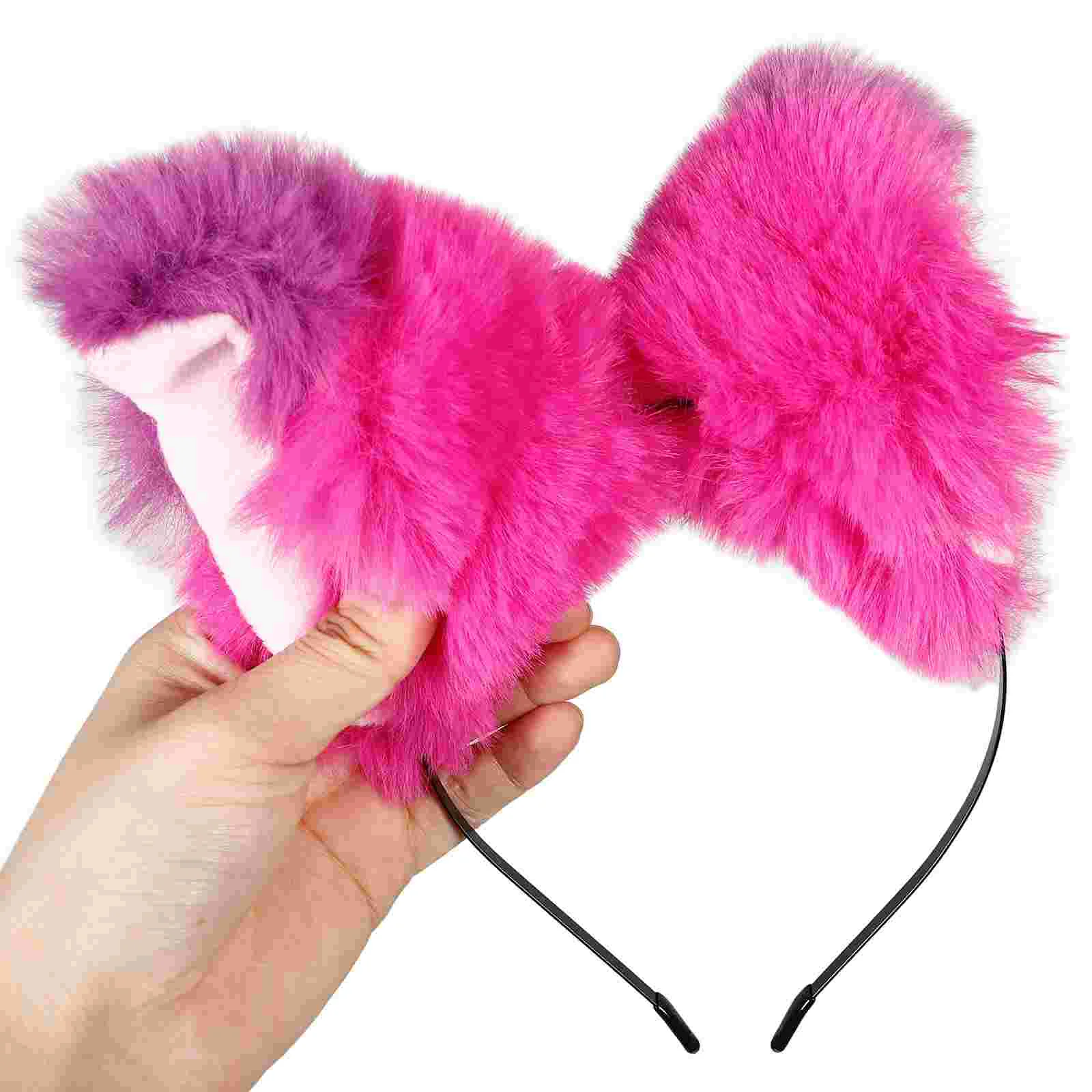 Cat Ear Set Animal Fancy Dress Kit Headdress Cosplay Props Party Decor Socks Gloves Female Hairband