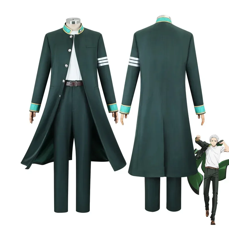 Kostum Cosplay Anime WIND BREAKER Hajime Umemiya Wig Trench Seragam Sekolah Bofurin Haruka Sakura Pesta Halloween untuk Wanita Menv