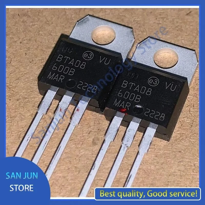 20~50pcs BTA06-600B BTA06-800B BTA08-600B BTA08-800B BTA10-600B BTA10-800B 100% new original silicon‑controlled rectifier