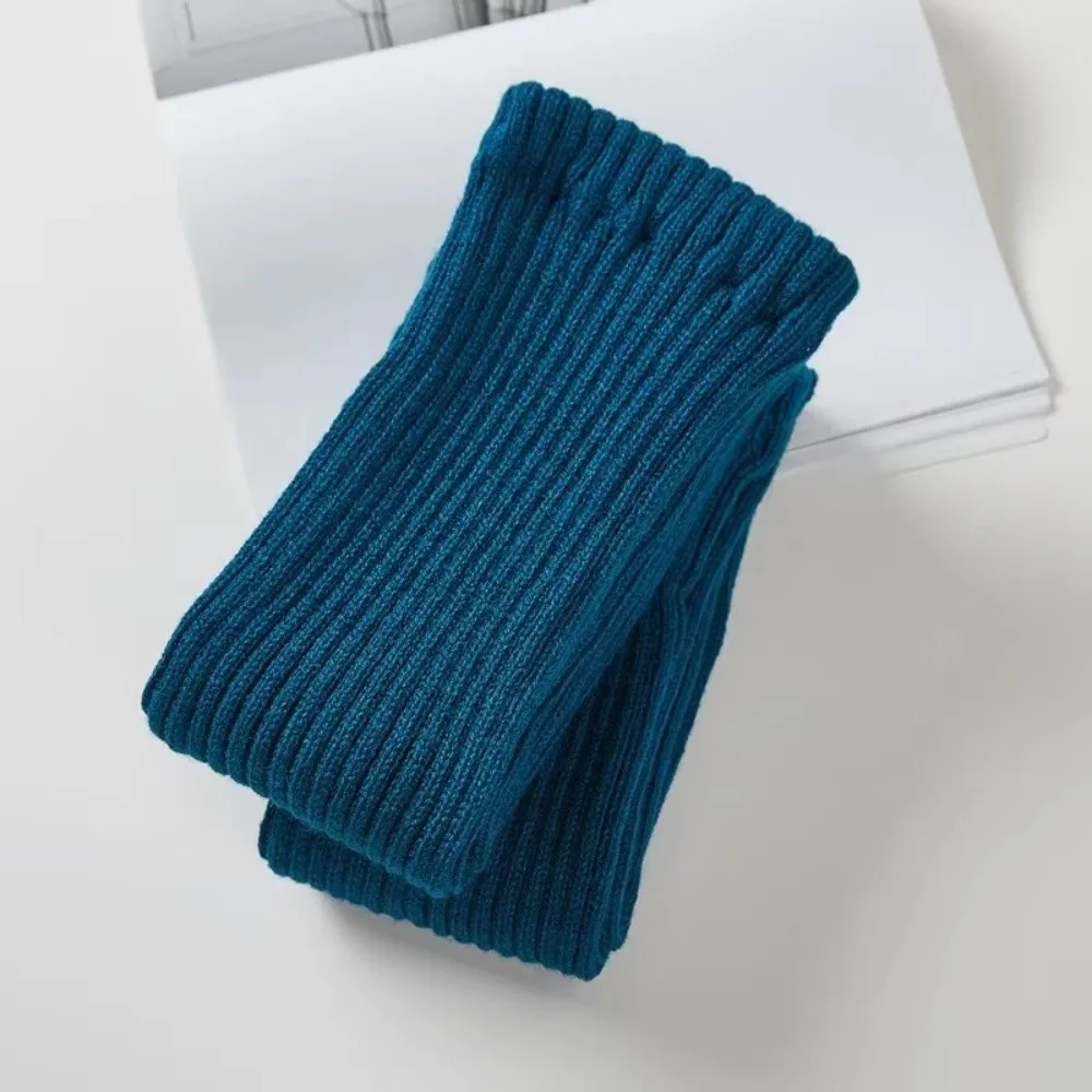 Soft Knitted Leg Warmers Over Knee 90cm Yoga Dance Socks Solid Color Ballet Warm Up Socks Ballet Practice