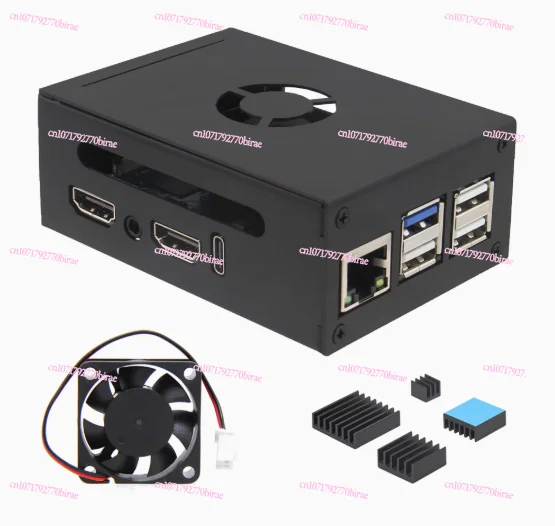 

Orange Pi 5 Pro Max Ultra Universal Case Dust Resistant Design N515 Electronic Modules and Kits Metal Radiator