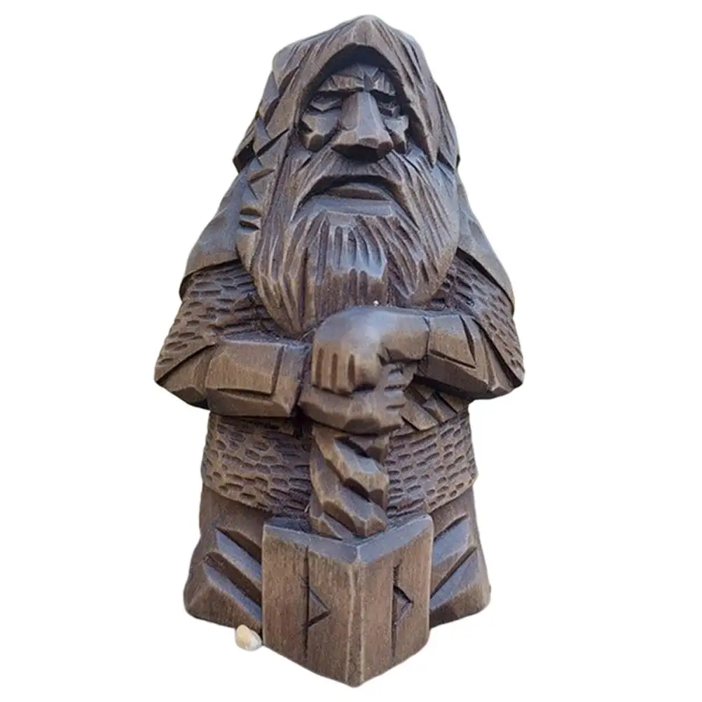 Odin Thor hars Viking standbeeld kunst ambachtelijke ornamenten voor huis buiten tuindecoratie