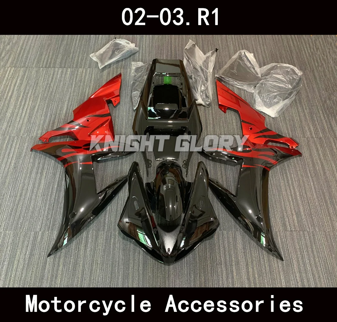 

Full set of motorcycle injection molded body coverings. Suitable for R1 models from 2002 and 2003. Body coverings.