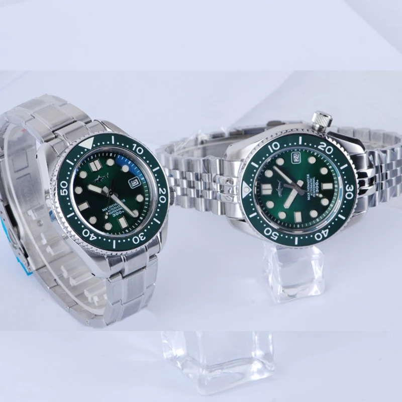 Heimdallr SBDX001 300M Diving Watch Japan NH35 Automatic Mechanical Watch Ceramic Bezel Sapphire 316L Steel Dive Watch