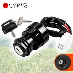 Ignition Key Switch for Yamaha Wolverine Grizzly Kodiak YFZ450 YFM400 YFM450 YFM45 YFZ YFM 400 450 5ND-82510-00  5TG-82510-02