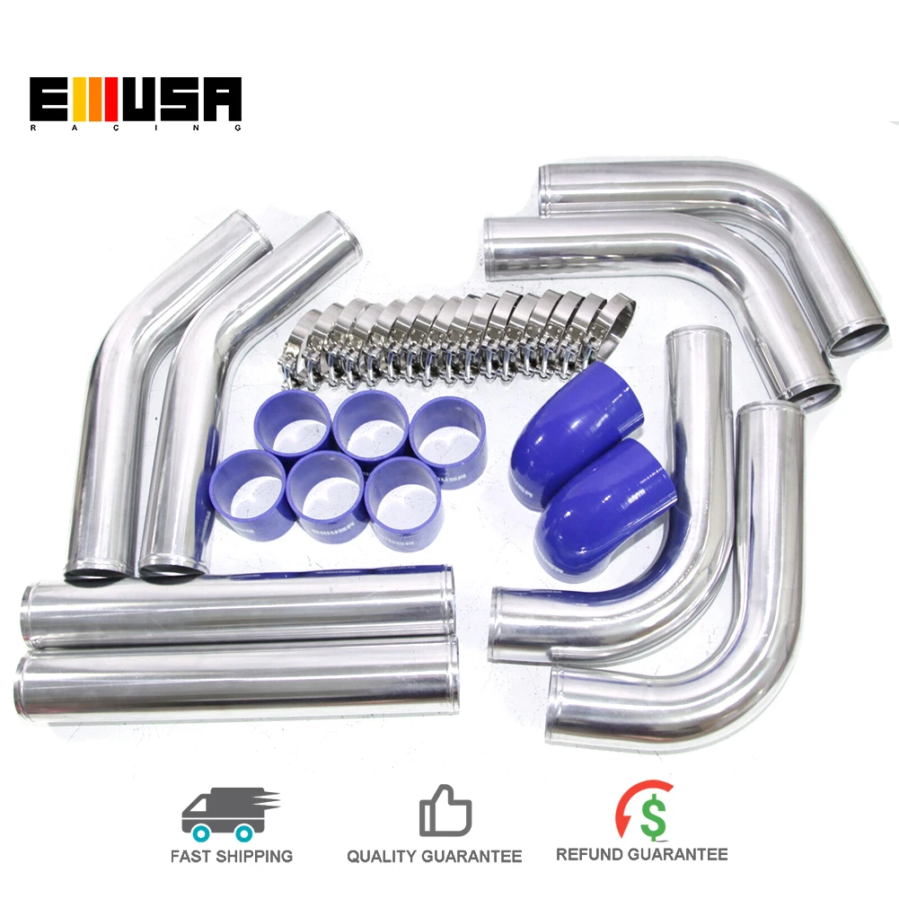 Emusa DIY Universal Intercooler Piping Kits 2.5