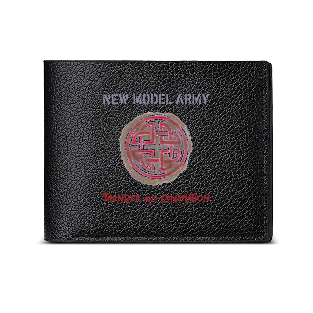 New Model Army Thunder And Consolation Printed Men's Wallet Card Holder Casual Business Fashion Design