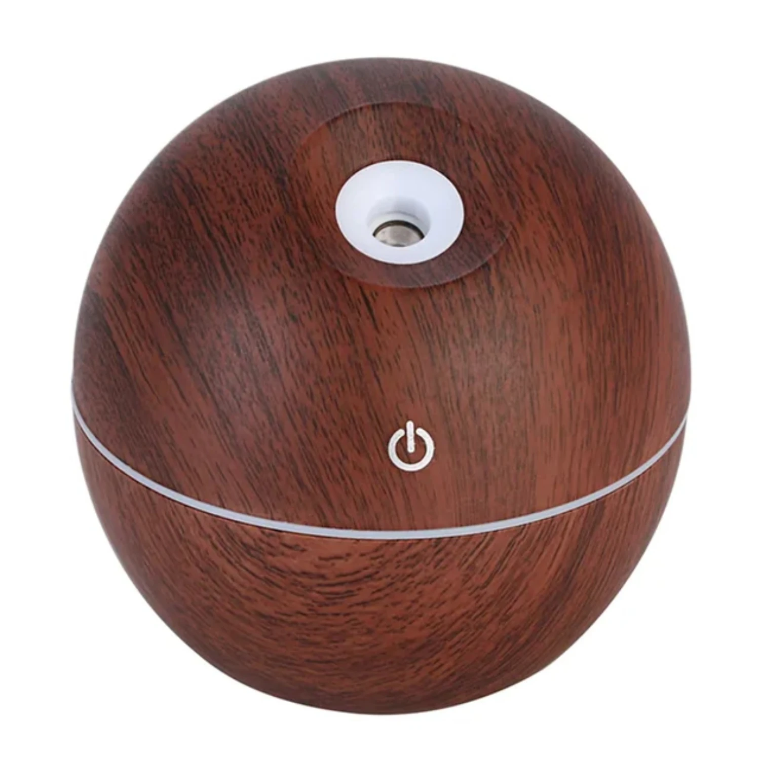 130 ml USB-Diffusor für ätherische Öle, Ultraschall-Nebel-Luftbefeuchter, Luftreiniger, 7 Farbwechsel, LED-Nachtlicht, Büro
