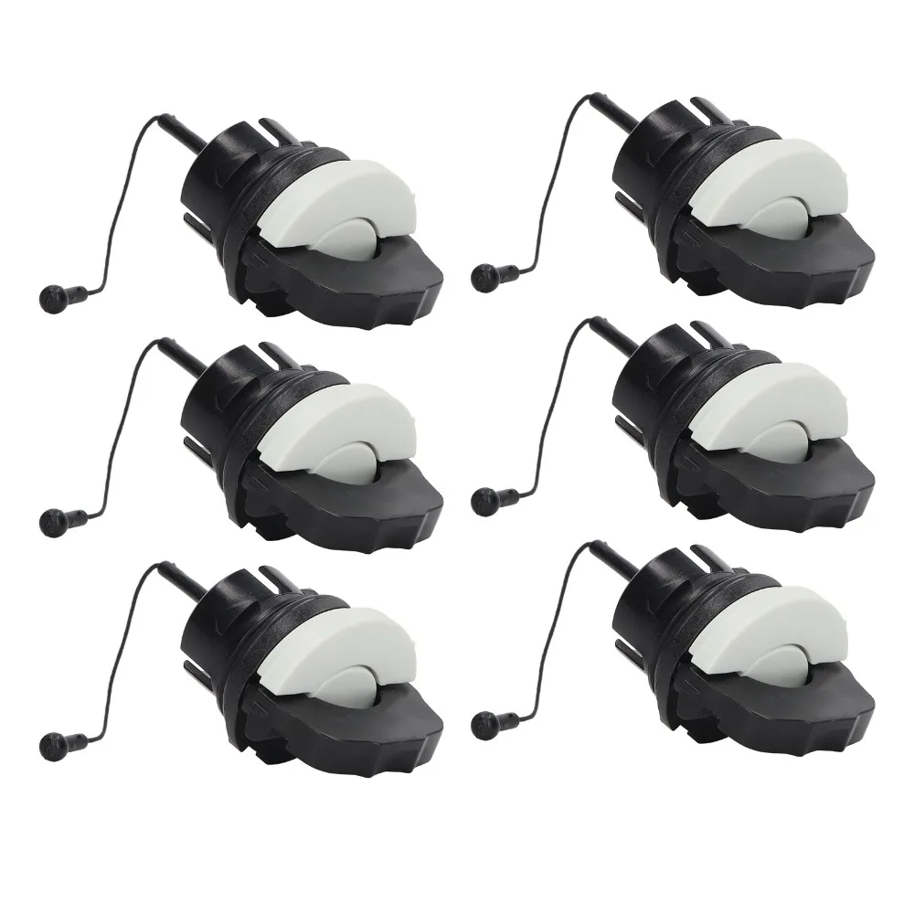 

6pcs Replacement ABS Gas Fuel Cap Replacement Parts Oil Caps Chainsaw Parts Fuel Cap Replacement Chainsaw Maintenance