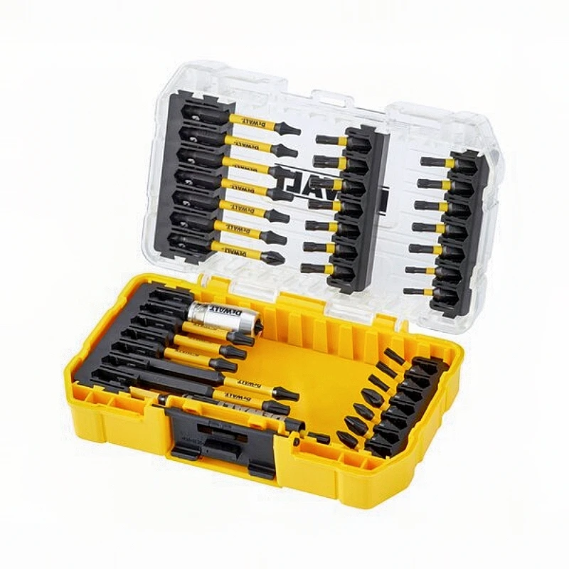 DEWALT DT70732T Small 37 Piec Safety Case Set Screwdriver Bits Screwdriver Set for Drill/Screwdriver Set Comes with Storage Case