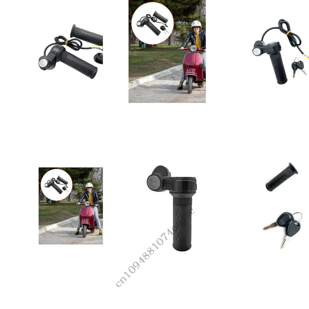 

Поворотная ручка дроссельной заслонки для электрических велосипедов Водонепроницаемая конструкция IP65 с улучшенным контролем