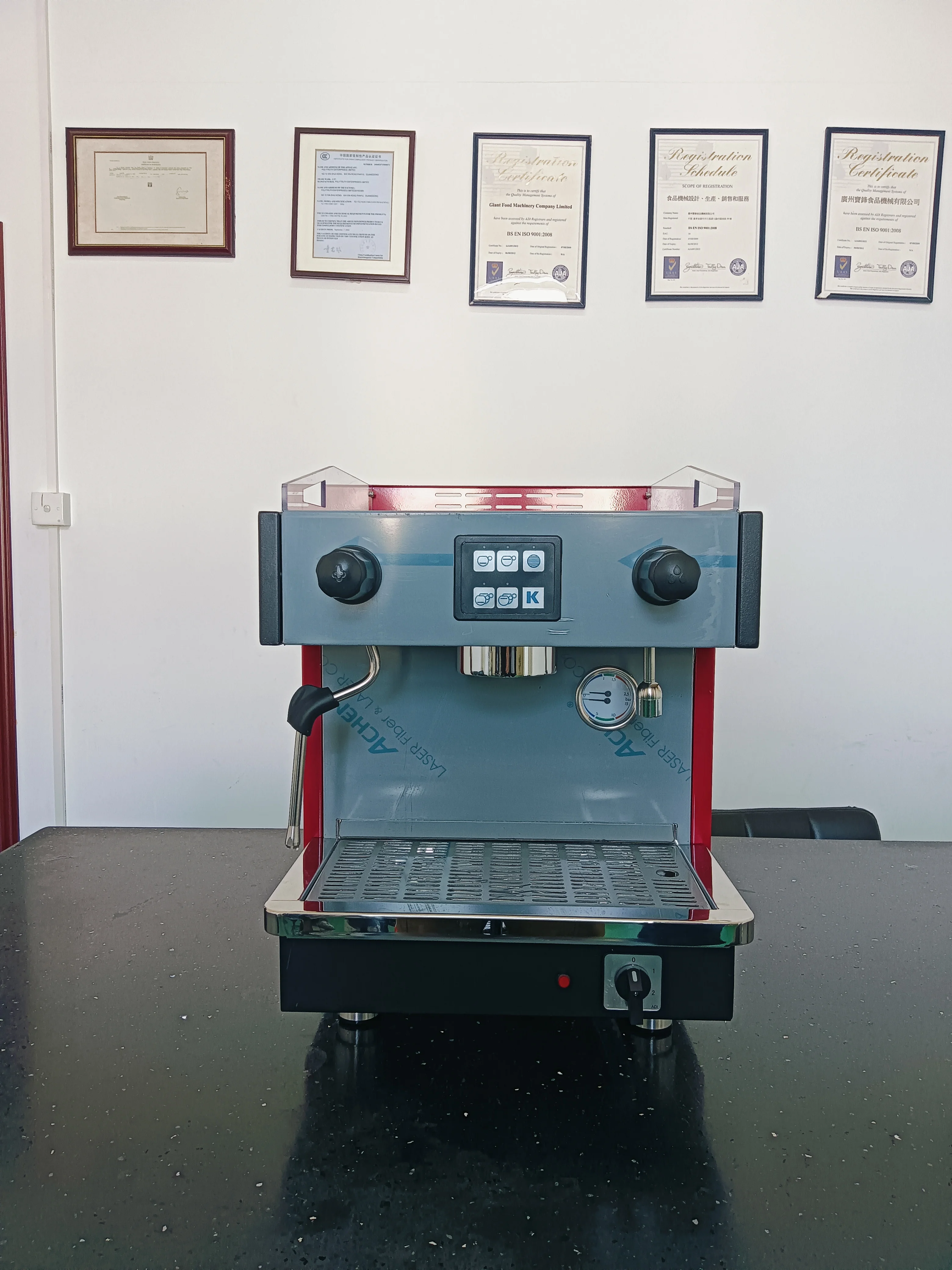 &A*Professional Manual Commercial Semi-automatic Coffee Machine Coffee Machine Customization Can Make Milk Foam Cappuccino