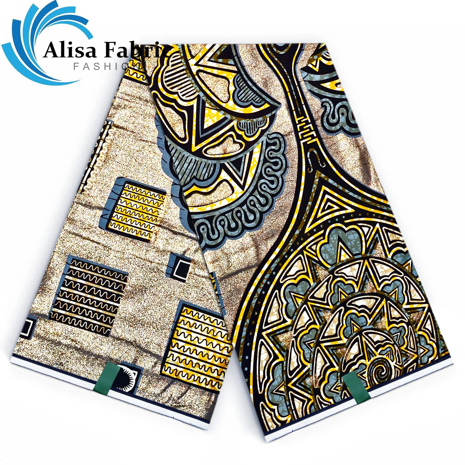 

Голландский воск 6yds ткань африканский восковой принт хлопок красочный ткань батик текстиль настоящий для шитья женщин свадебная мода