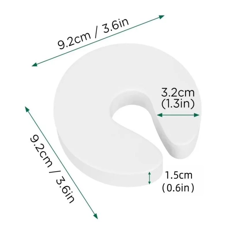 6 قطعة سلامة الطفل الباب سدادة الوليد حامي أثاث مكافحة قرصة اليد قفل أمان للأطفال إصبع قرصة الحرس برهان الباب سلام سدادة