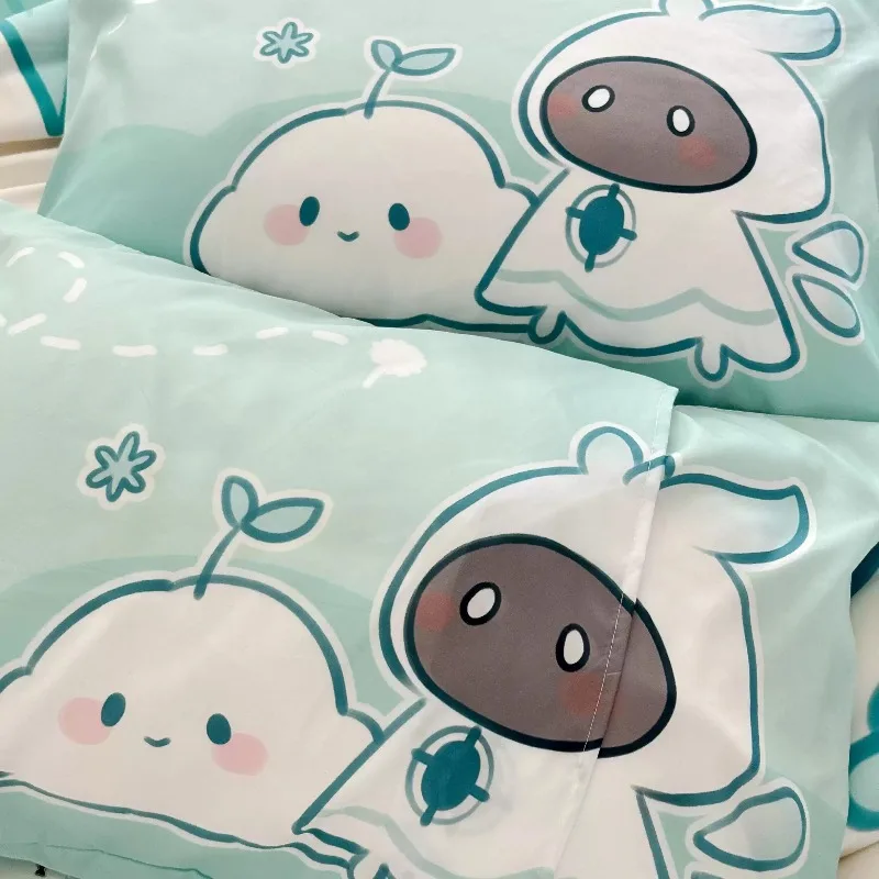 Honkai: Star Rail Venti Bedding Anime Merchandise Cartoon Bedding Creative Bed Sheet Duvet Cover Pillowcase Four-piece Set view 4