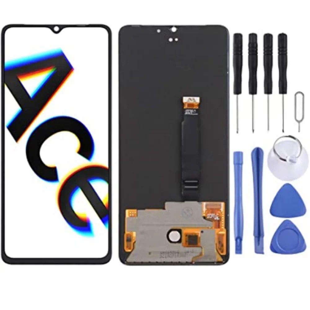 

6.5 LCD for OPPO Realme X2 Pro RMX1931 LCD Display Touch Screen Digitizer Assembly for Realme X2Pro Reno ACE TFT LCD Replacement