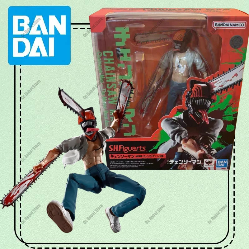 

In Stock Bandai S.H.Figuarts SHF Chainsaw Man-The Movie Reze Arc Anime Action Model Toys