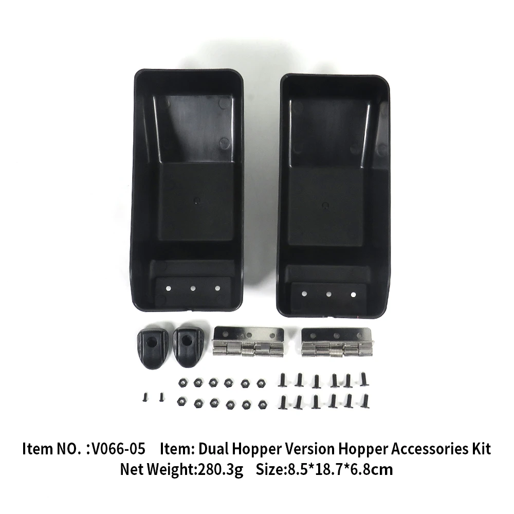 Flytec Official Original V066 Single And Dual Hopper Accessories Spare Parts For V066 12V Brushless Power RC Fishing Bait Boat