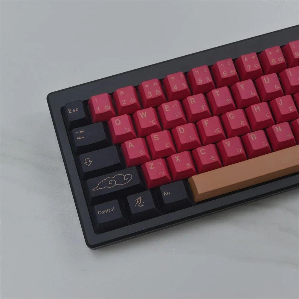 

Red Samurai 129 Key PBT Original Highly Sublimated Mechanical Keyboard Keycaps