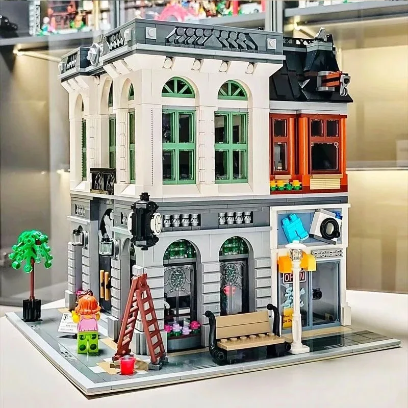 

Конструктор-головоломка 10251 Creative Series: Банк из кирпичиков, 2380 деталей, для взрослых и детей, подарок на день рождения